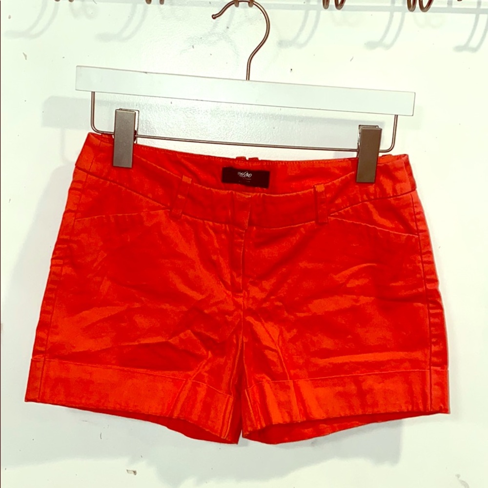Mossimo women’s coral shorts, 2
